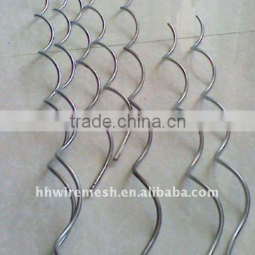 plastic coated steel stakes