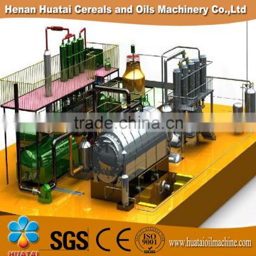 Hight quality products continuous waste tyre pyrolysis plant with CE, SGS, ISO9001, BV certificate