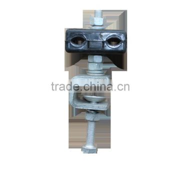 Optic fiber ADSS cable tower Rubber Down Lead Clamps made in china