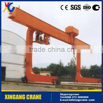 New condiction and rail mounted crane electric hoist single girder gantry cranes price