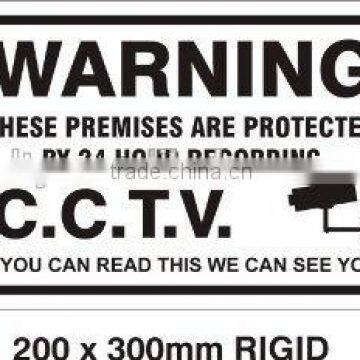 Security Camera Warning Sign (M-CS068)