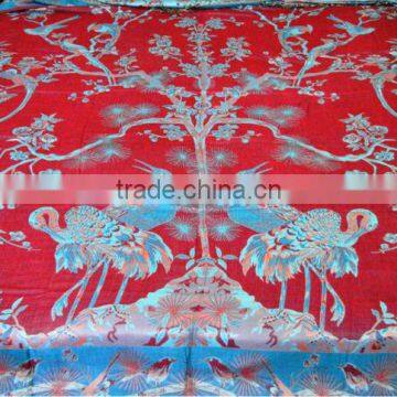 Pure silk bedcovers from India