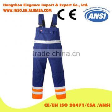 Men's cargo pocket work overall workwear Bib Overalls twill multi pocket working overall mechanic overalls