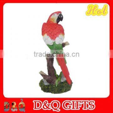 Garden Decoration Animal Figurine With Polyresin Parrot