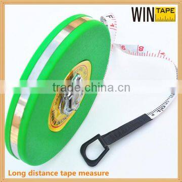 50Meter 100Meter Long Distance PVC Tape Rouond Retractable Engineers Tape Measures