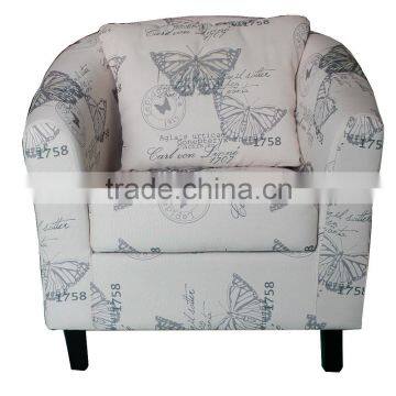 new design modern armchairs upholstered with ottoman/corner sofa