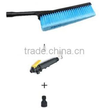 plastic car wash brushes with water flow through PVC bristle car brush