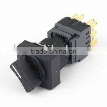 GA6-16HJ-22X CNGAD 2-position 16mm electrical rectangular selector switches