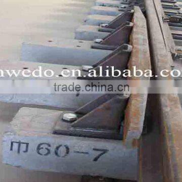 rail turnout tie plate