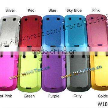 10 Colors Available / Aluminum Back Cover Hard Case with Silicon for Blackberry Bold 9900 9930