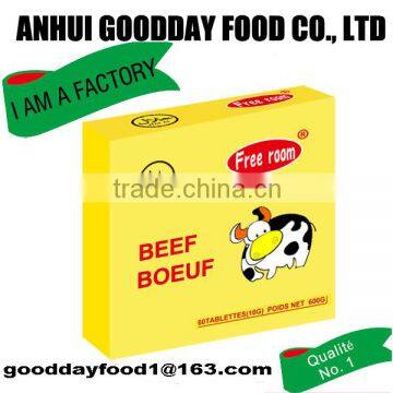 10g beef stock cubes, condiment soup cube