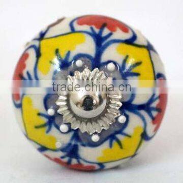 Ceramic Knobs/Cabinet Knobs/Drawer Knobs/Hand painted Knobs