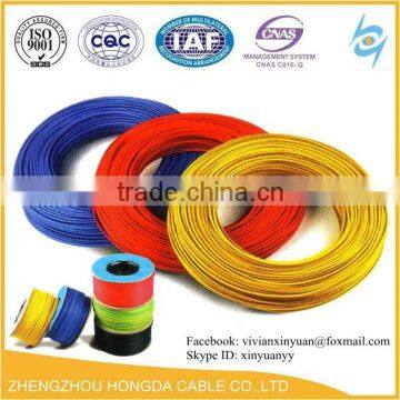 different types of AWG 6 8 10 12 14 16 household building PVC electrical housing copper wires