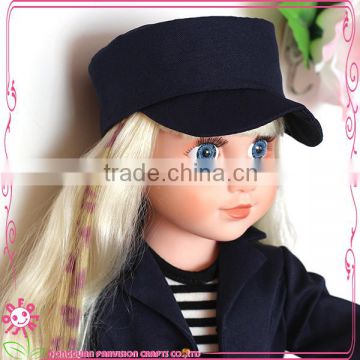 Army style fashion doll hats wholesale doll hats