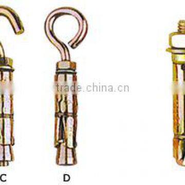 heavy duty shield anchor with eye bolt