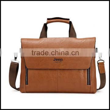 17292016 new men's PU handbag business version of the cross vertical version of a computer bag briefcase on behalf of