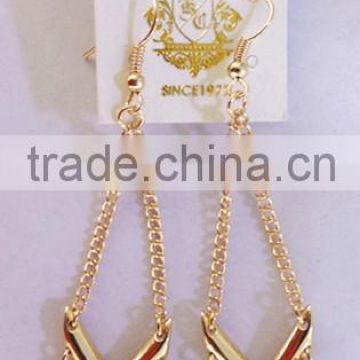 Top selliing drop gold earring