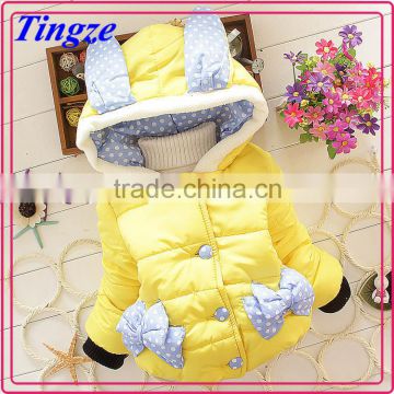 Hot Selling korean new design fashion child clothes beautiful kid clothes coat for girls