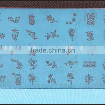 2015 newest Design DIY Stamping Nail Art Image Plates, metal plates nail art, nail art stamping plates set