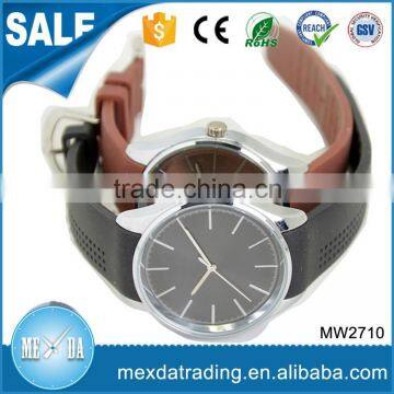 New Creative Lady Casual Vintage Popular Silicone Rubber Wristband Watch photo-6