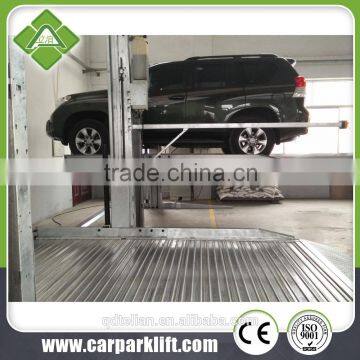 2 Post 2cars Parking Lift System photo-2