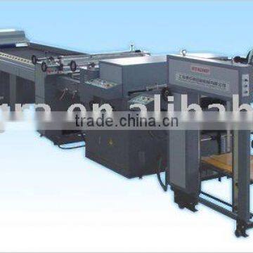 Dual-purpose high-speed coater with powder removing section