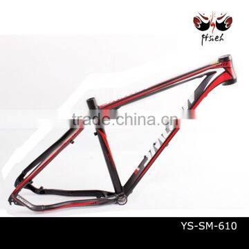 light aluminum alloy 6061 flat welding construction matte aluminum alloy bike frame produced by german electrostatic painting