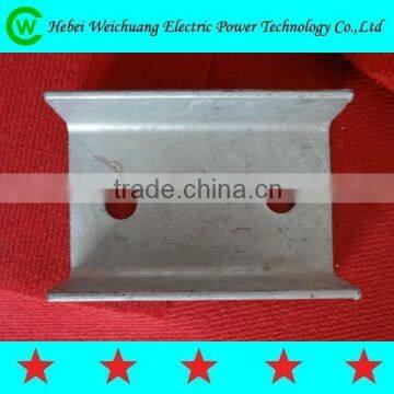 Professional Manufacturer Hebei WeiChuang Electrical Cross Arm , Channel Steel / Angle Steel Cross Arm for Line Hardware
