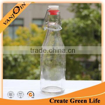 250ml Swing Top Water Glass Bottle