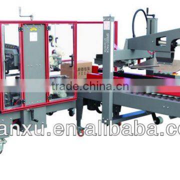 Full-Automatic corrugated carton/case simple packing line for beverage and food