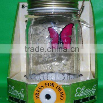 Electronic butterfly jar