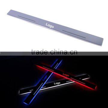 2 Pcs/Set Car LED Flash Door Sills Moving Scuff Plate Light Panel Front Door For Lexus IS 2013 2014 2015 2016