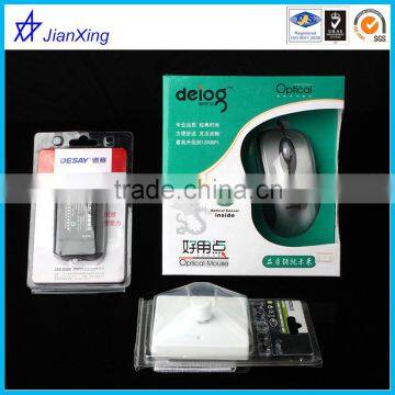 blister packaging for computer mouse and switch