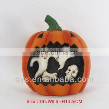 Resin Halloween Pumpkin Decoration