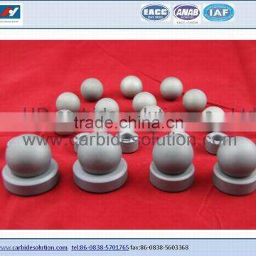 Tungsten carbide valve balls and seats Blanks