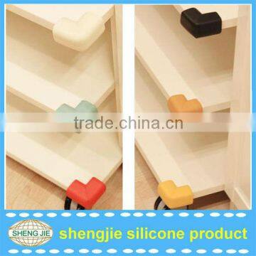 Cute silicone table angle collision desk mat table corner holster