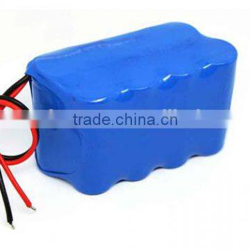 14.8V 5200mah lithium battery pack 4S2P 18650 li-ion battery cells 8 cells