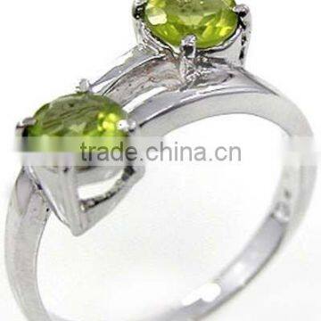 WHOLESALE SILVER JEWELRY,Fashion Peridot Rings