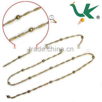 Popular Fashion Brass Raw Chain Used for Jewelry, Garment, Handbag etc.