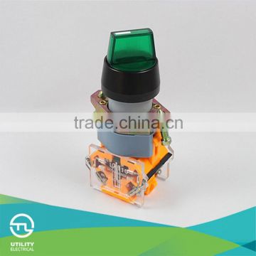 Led Lighting Turn Button with Light Self-locking Type and Self-reset Type