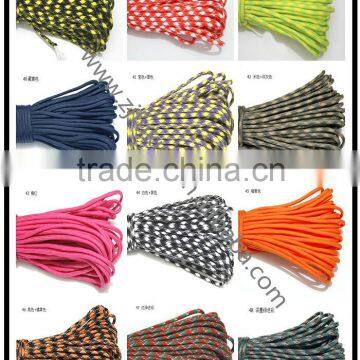 Outdoor Survival 7 Inner Strands Paracord For Bracelet Keychain Lanyards Rope