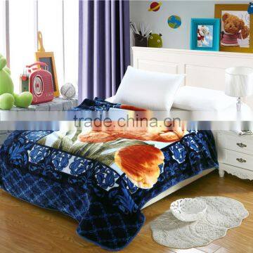 2016 new design china manufacturer best selling polyester 200*240 blanket