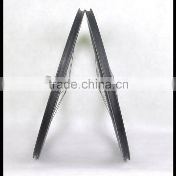 New Arrival 700c Bicycle Carbon Rims 56mm Hidden Spokes Wide 27mm Clincher Wheelset Toray Carbon Rims photo-2
