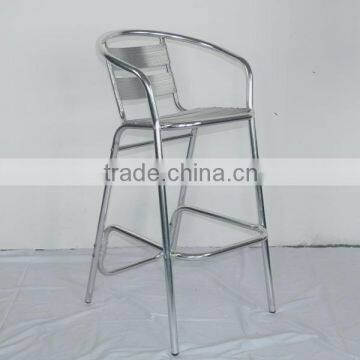 Bar Furniture Good Quality Commercial Use Logo High Aluminum Bar Chair YC018