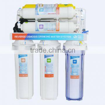 Under Sink 7 stage reverse osmosis Water Purification System for home use Mineral Alkaline Water Filter system