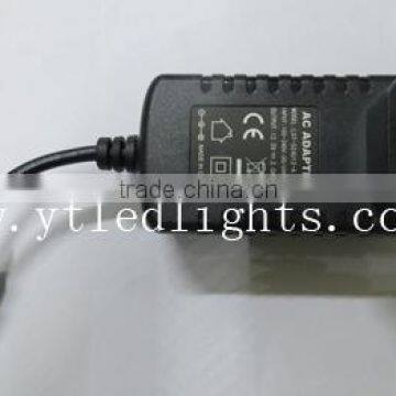 led power supply 12v 24w 2A Wall Plug driver power supply led power adapter 12v non-waterproofhigh quality 2 years warranty