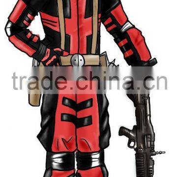 Professional Cartoon Character Adult Sex Cosplay Costumes Deadpool Costume for Men Quality Choice Most Popular photo-3
