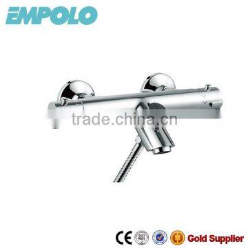 Excellent quality EMPOLO chrome solid brass bathroom thermostatic shower mixer thermostatic shower valve manufacturer 02 3101A