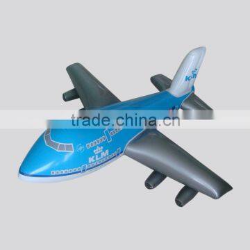 Plastic PVC Inflatable Airplane With Logo Printed for Promotional