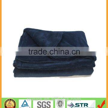 Super Soft Luxury Microfiber Fleece Blanket for Airplane and Travel